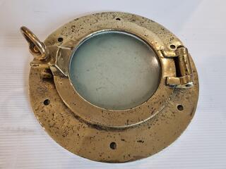 Brass Steamship Porthole Assembly