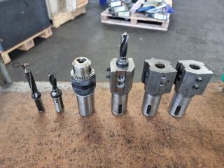 Assortment of Insert Drills & Tool Holders