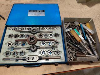 110 Piece Metric Tap and Die Set with Assorted Taps and Dies