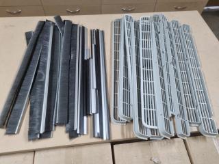 Assorted Cabinet Vents and Drawer Brushes