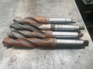 4 x Large Drill Bits