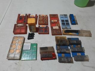 Large Lot of Assorted Milling Inserts