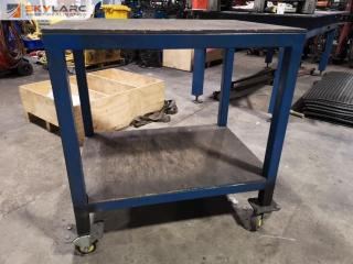 Heavy Duty Workshop Table Trolley