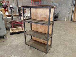 Steel Frame Workshop Shelving Unit