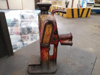 Vintage Antique Duff Norton 5-Ton Jack