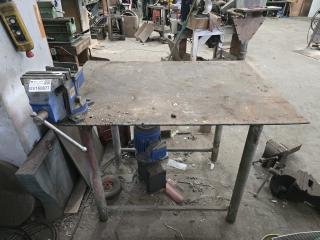 Welding Bench with Vice