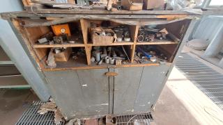 Cabinet with Engineering Parts 