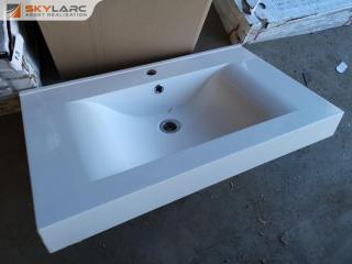 Stylish White Bathroom Sink Basin by Newtech