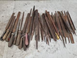Assorted Vintage Metal Hand Files