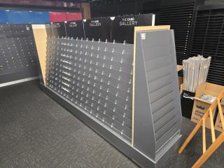 Retail Card/Magazine Display Gondola 