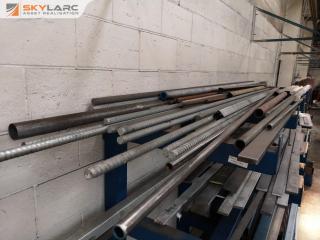 30+ Assorted Industrial Steel Lengths & Rebar