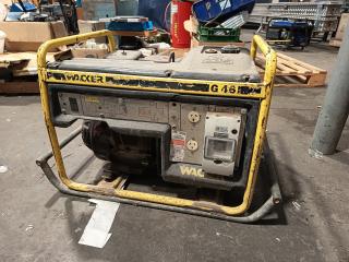 Wacker G46 Petrol Generator 