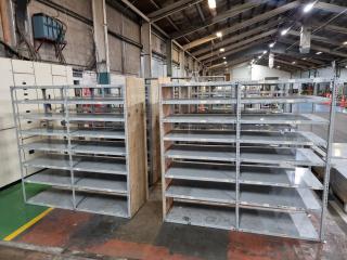 Pair of Dexion Shelving Units