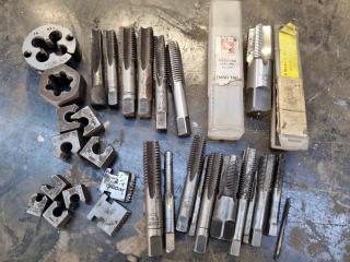 Assorted Threading Taps, Dies, & More