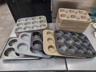 30x Muffin / Pie Baking Trays
