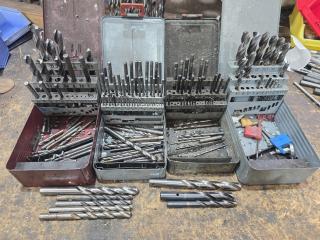 Large Lot of Drill Bits 