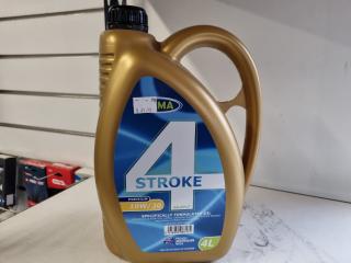 Cama 4-Stroke Premium 10W30 Oil, 4L Bottle