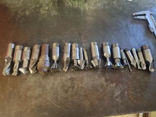 Large Lot of Milling Machine Tooling 