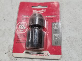 Milwaukee 1/4" Quick Change Impact Adapter