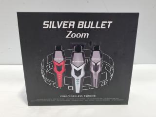 Silver Bullet Zoom Cord/Cordless Trimmer, New