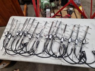 14x Hyperlink 900MHz Yagi Antennas HG909Y
All units are Model No. HG909Y