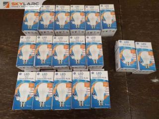 18x LED GLS Dimmable 8.5W & 12W Bulbs by GE, New