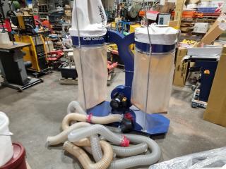 Carbatec Professional Twin Bag Dust Collector