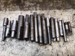 17x Assorted Lathe Boring Bars & Other Milling Bits