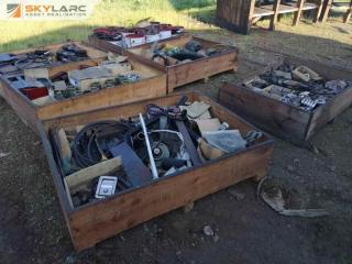 Bulk Lot of Assorted Manufacturing Parts, Components