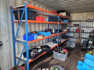 Medium Duty Industrial Adjustable Storage Rack Assembly