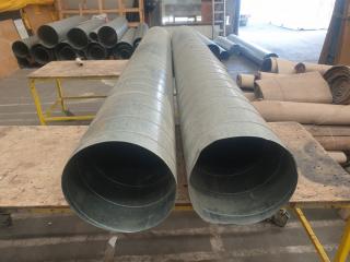 2 x Lengths 350mm Spiral Tube