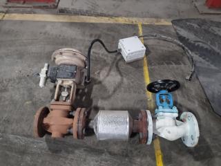 Industrial Valve Assembly with Samson Controler