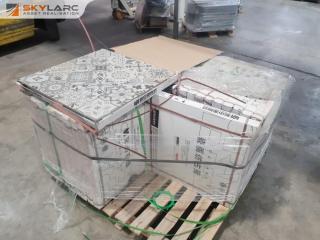 Pallet of 46m2 New Porcelain Tiles