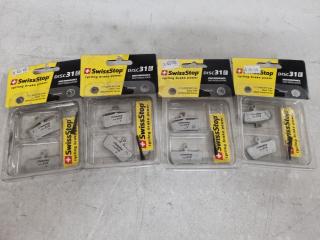 4x Sets SwissStop Bike Disk Brake Pads 31E