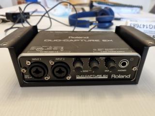 Roland Duo-Capture EX, Pro I/O for PC, Mac