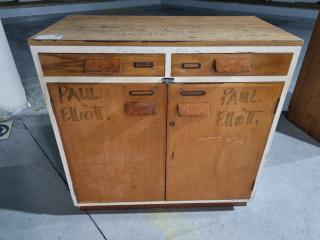 Vintage Workshop Drawer Cabinet