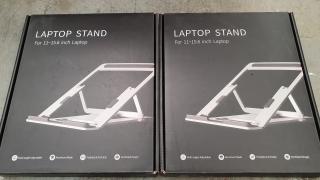 2 Aluminum Laptop Stands