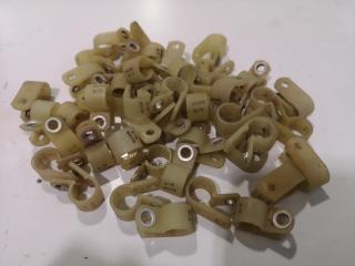 50x Aviation Plastic Loop Clamps for Wire Support
Type MS25281 R7