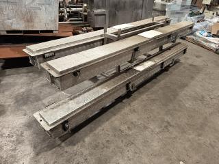 3 x 3 metre Stainless Steel Boxes on a frame