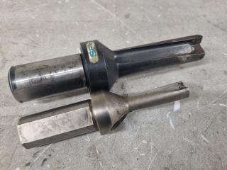 2x Indexable Drills