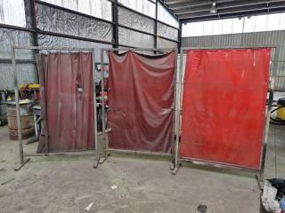 3x Workshop Welding Screen Frames