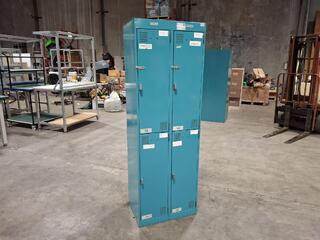 Metal locker cabinet
