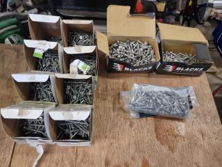 Large Assortment of Fasteners