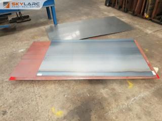 4 Sheets of Plate Steel