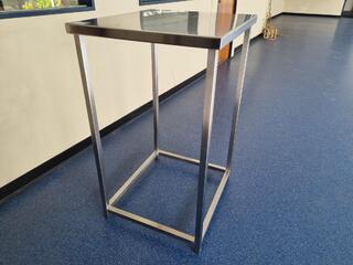 Stainless Steel Tall Table Bench