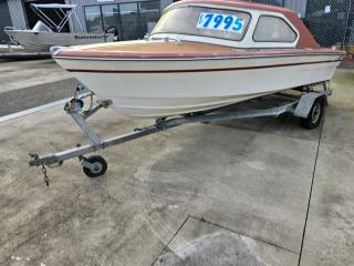 Steadecraft Boat with Mercury 30hp Outboard