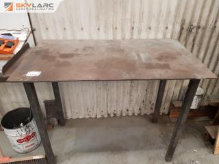 Small Plate Steel Workshop Bench