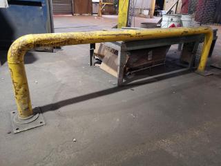 Heavy Steel Industrial Safety Barrier Bar