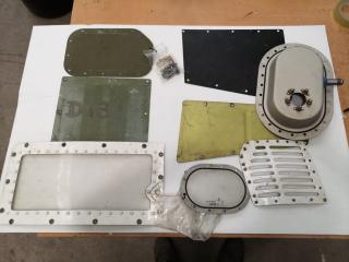 8x MD 500 Assorted Small Door Panels