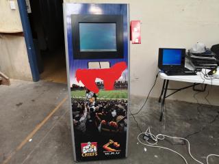 Mobile Retail Event Kiosk w/ LCD Touch Screen Monitor